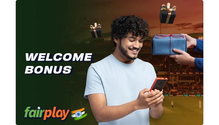 Welcome bonus at Fairplay